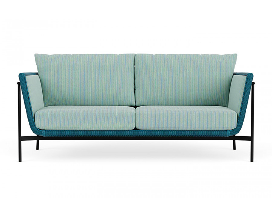 Lloyd Flanders™ Solstice Sofa  - Peacock, Ebony