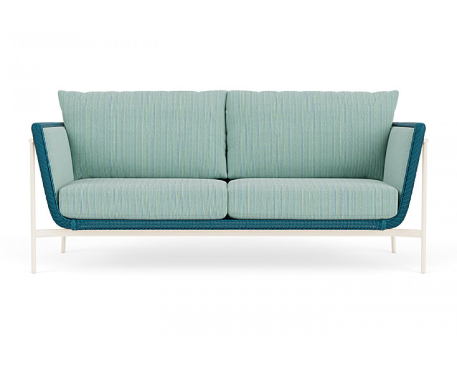 Lloyd Flanders™ Solstice Sofa  - Peacock, Ivory