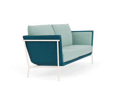 Lloyd Flanders™ Solstice Sofa  - Peacock, Ivory