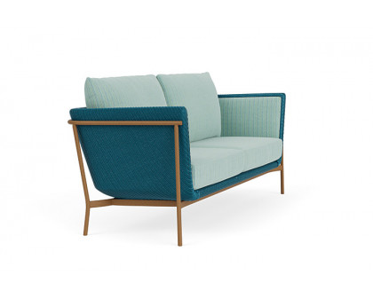 Lloyd Flanders™ Solstice Sofa  - Peacock, Hickory