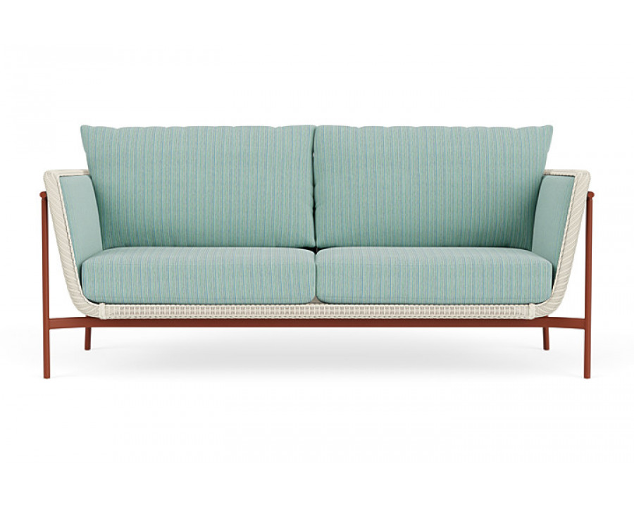 Lloyd Flanders™ Solstice Sofa  - Ivory, Terracotta