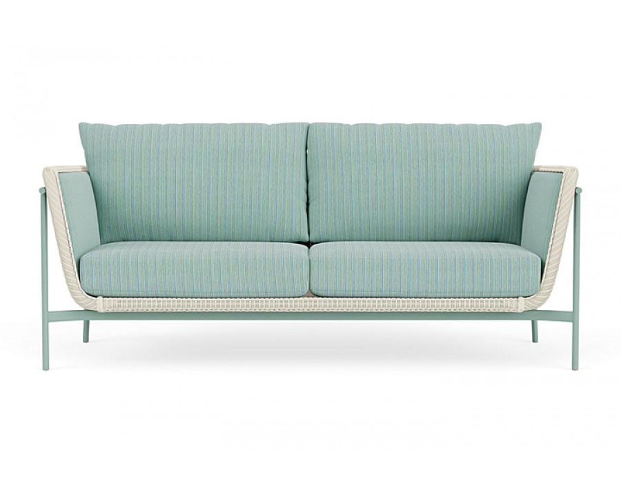 Lloyd Flanders™ Solstice Sofa  - Ivory, Sea Glass