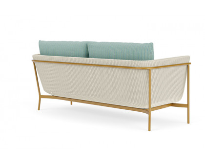 Lloyd Flanders™ Solstice Sofa  - Ivory, Metallic Gold