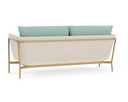 Lloyd Flanders™ Solstice Sofa  - Ivory, Metallic Gold