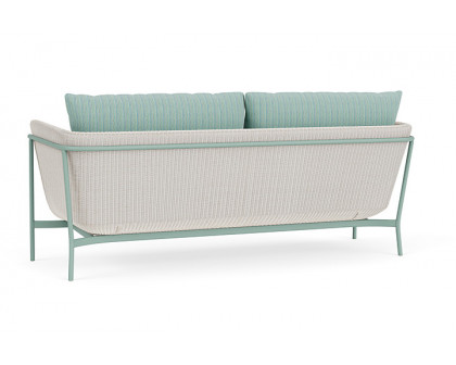 Lloyd Flanders™ Solstice Sofa  - Antique White, Sea Glass