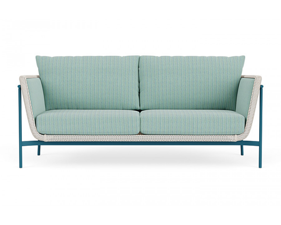 Lloyd Flanders™ Solstice Sofa  - Antique White, Peacock