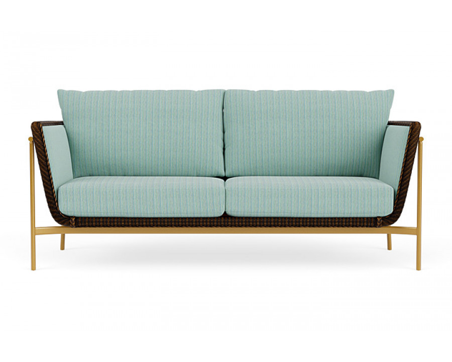 Lloyd Flanders™ Solstice Sofa  - Mink, Metallic Gold