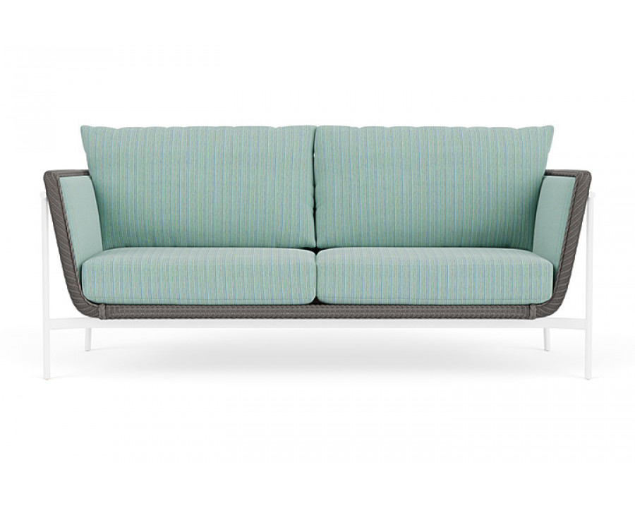 Lloyd Flanders™ Solstice Sofa  - Pewter, Matte White