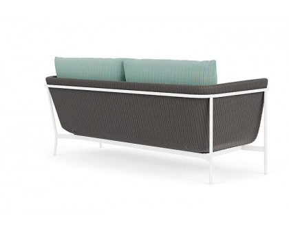 Lloyd Flanders™ Solstice Sofa  - Pewter, Matte White