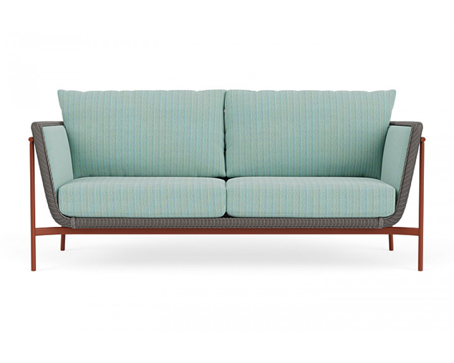 Lloyd Flanders™ Solstice Sofa  - Pewter, Terracotta