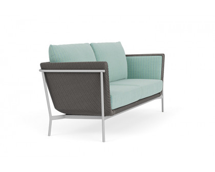 Lloyd Flanders™ Solstice Sofa  - Pewter, Metallic Silver