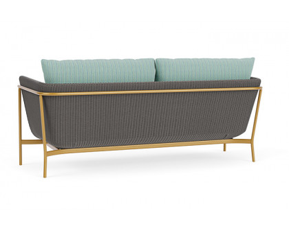 Lloyd Flanders™ Solstice Sofa  - Pewter, Metallic Gold