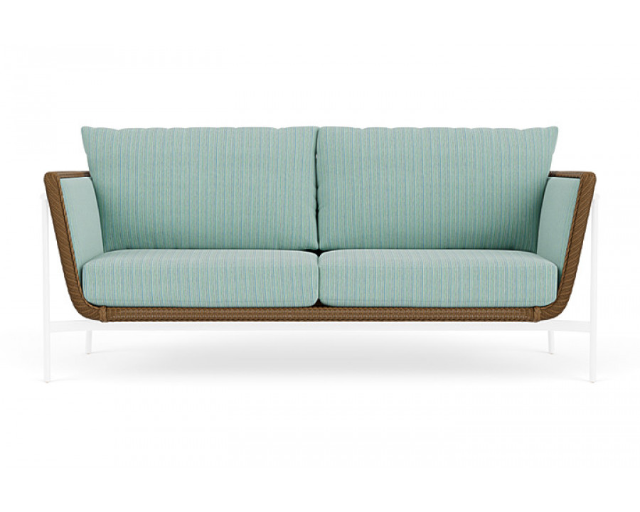 Lloyd Flanders™ Solstice Sofa  - Hickory, White