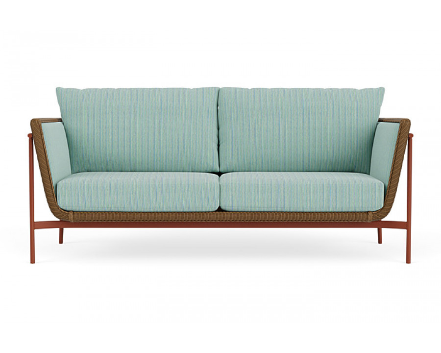 Lloyd Flanders™ Solstice Sofa  - Hickory, Terracotta