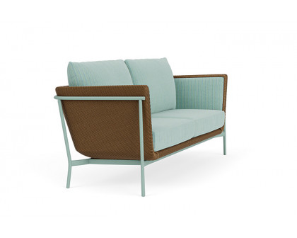 Lloyd Flanders™ Solstice Sofa  - Hickory, Sea Glass