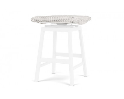 Lloyd Flanders™ Loom Swivel Counter Stool - White