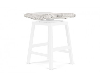 Lloyd Flanders™ Loom Swivel Counter Stool - White