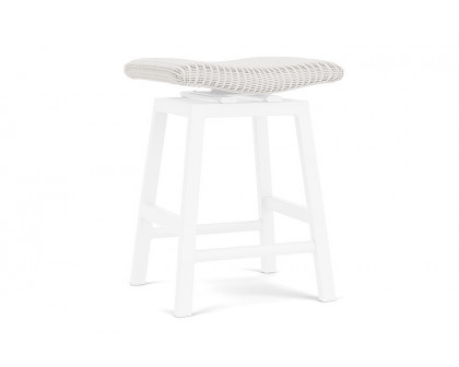 Lloyd Flanders™ Loom Swivel Counter Stool - White