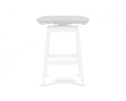 Lloyd Flanders™ Loom Swivel Counter Stool - White