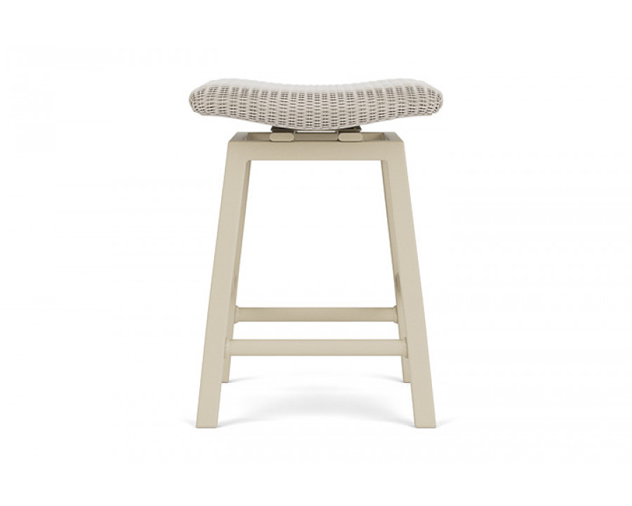 Lloyd Flanders™ Loom Swivel Counter Stool - Linen