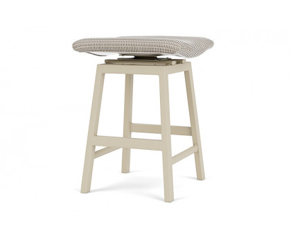 Lloyd Flanders™ Loom Swivel Counter Stool - Linen