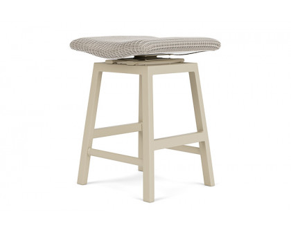 Lloyd Flanders™ Loom Swivel Counter Stool - Linen