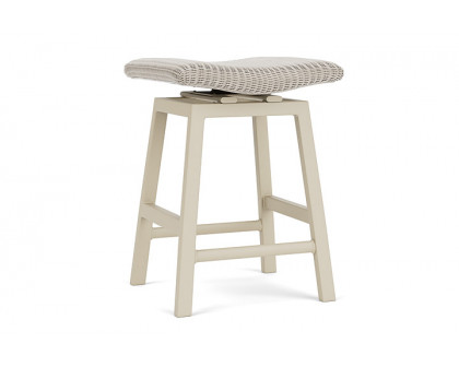 Lloyd Flanders™ Loom Swivel Counter Stool - Linen