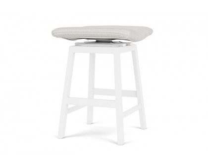 Lloyd Flanders™ Loom Swivel Counter Stool - Matte White