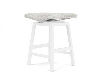 Lloyd Flanders™ Loom Swivel Counter Stool - Matte White