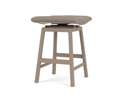 Lloyd Flanders™ Loom Swivel Counter Stool - French Beige