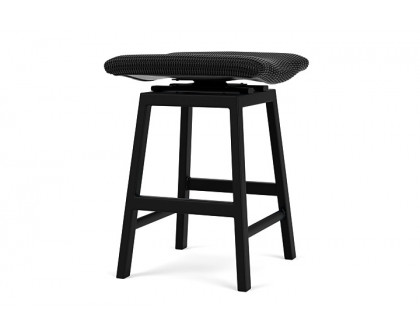 Lloyd Flanders™ Loom Swivel Counter Stool - Ebony