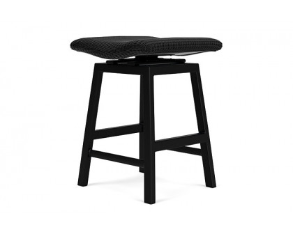 Lloyd Flanders™ Loom Swivel Counter Stool - Ebony