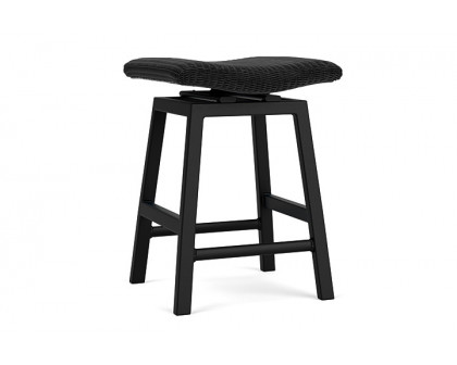 Lloyd Flanders™ Loom Swivel Counter Stool - Ebony