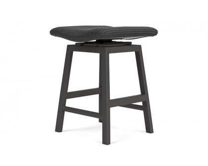 Lloyd Flanders™ Loom Swivel Counter Stool - Charcoal