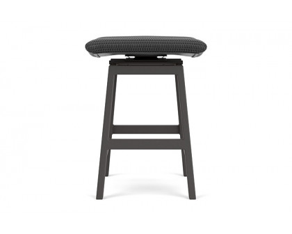 Lloyd Flanders™ Loom Swivel Counter Stool - Charcoal