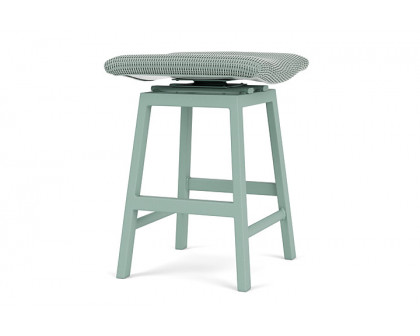 Lloyd Flanders™ Loom Swivel Counter Stool - Sea Glass