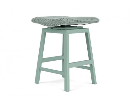 Lloyd Flanders™ Loom Swivel Counter Stool - Sea Glass