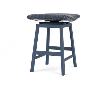 Lloyd Flanders™ Loom Swivel Counter Stool - Denim Blue