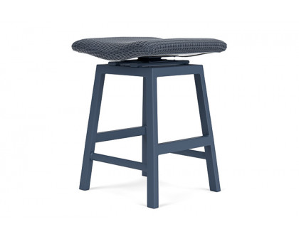 Lloyd Flanders™ Loom Swivel Counter Stool - Denim Blue