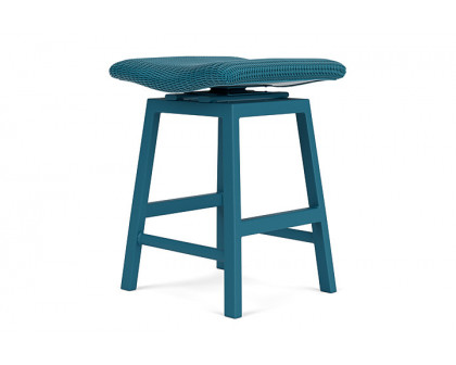 Lloyd Flanders™ Loom Swivel Counter Stool - Peacock