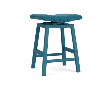 Lloyd Flanders™ Loom Swivel Counter Stool - Peacock