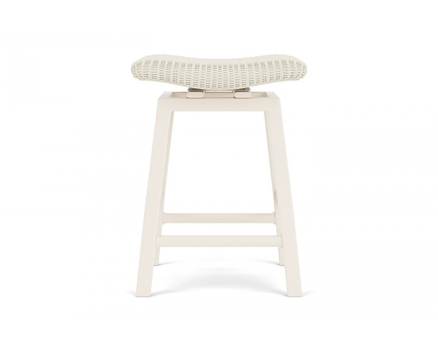 Lloyd Flanders™ Loom Swivel Counter Stool - Ivory