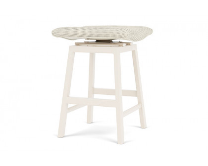 Lloyd Flanders™ Loom Swivel Counter Stool - Ivory