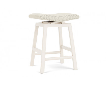 Lloyd Flanders™ Loom Swivel Counter Stool - Ivory