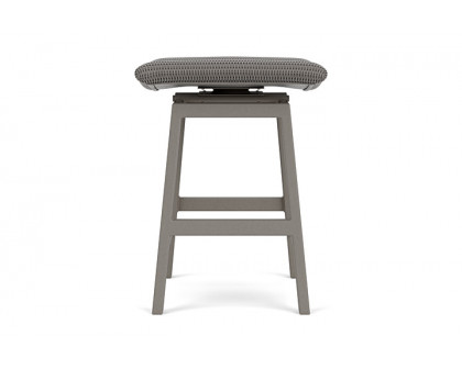 Lloyd Flanders™ Loom Swivel Counter Stool - Pewter