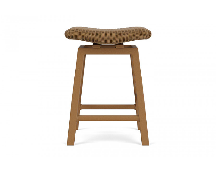 Lloyd Flanders™ Loom Swivel Counter Stool - Hickory