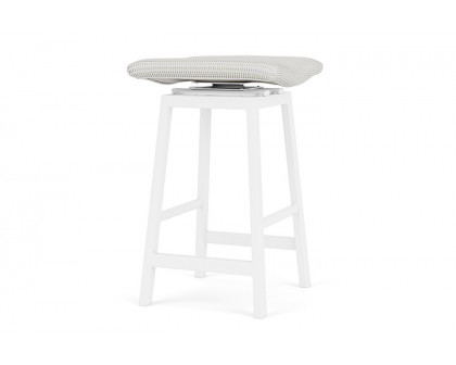 Lloyd Flanders™ Loom Swivel Bar Stool - Matte White