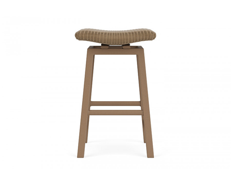 Lloyd Flanders™ Loom Swivel Bar Stool - Fawn