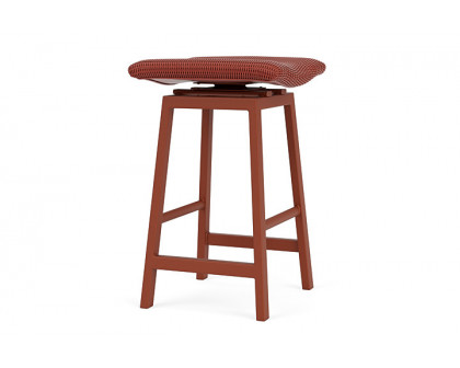 Lloyd Flanders™ Loom Swivel Bar Stool - Terracotta