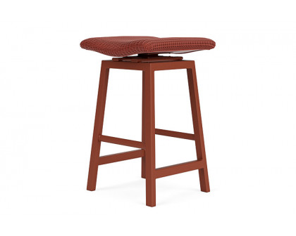 Lloyd Flanders™ Loom Swivel Bar Stool - Terracotta